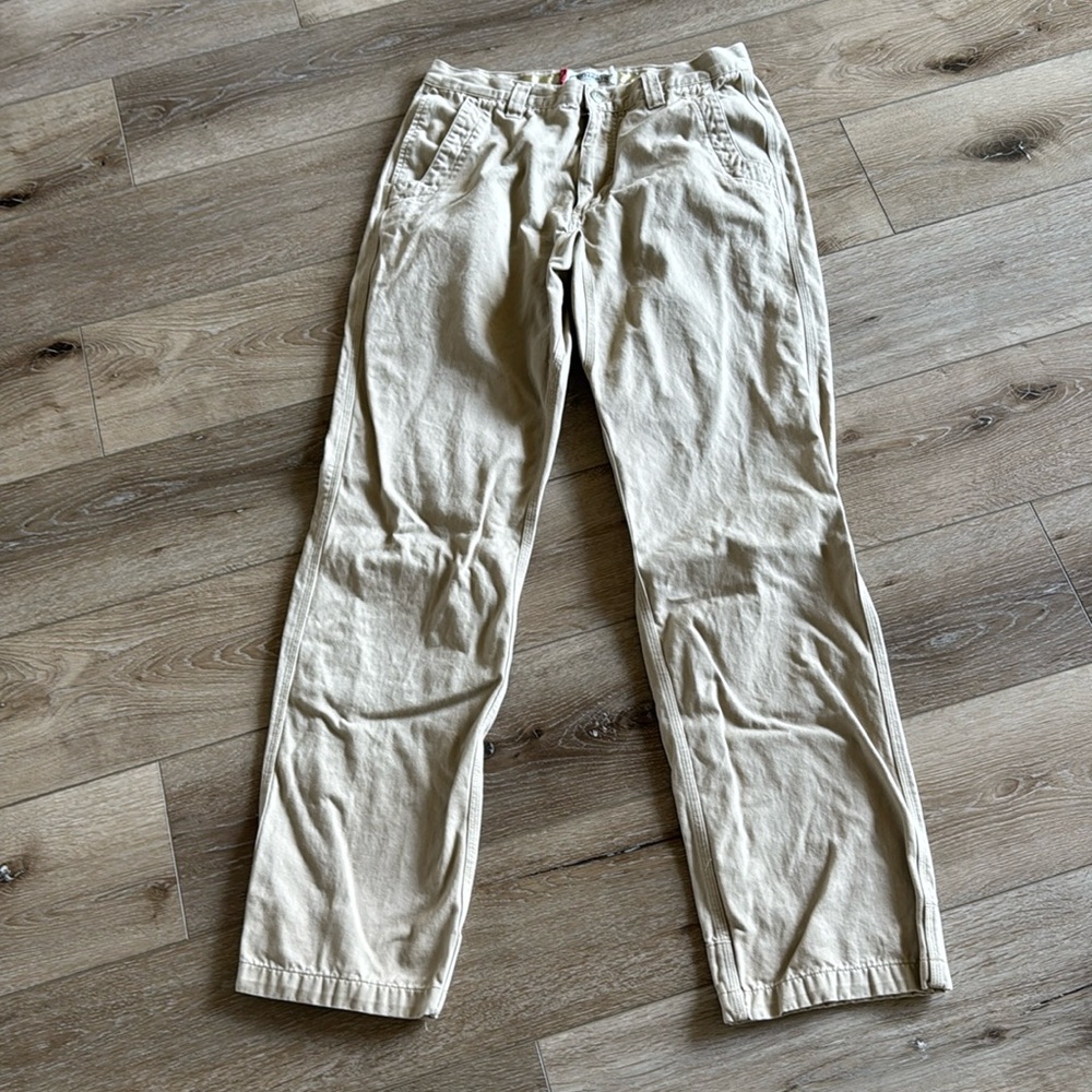 Men's Mountain Khakis Light Tan Pants size 34 x 36